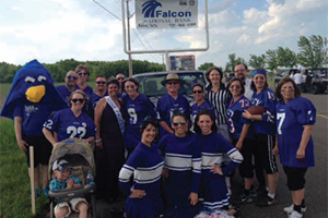 Falcon Bank, as a community bank, supports local parades and financed a company that provided first wireless, then fiber-optic internet service in its economically stressed community.