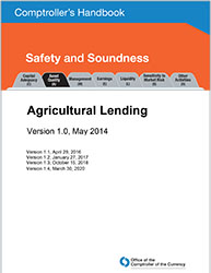 Comptroller's Handbook: Agricultural Lending Cover Image