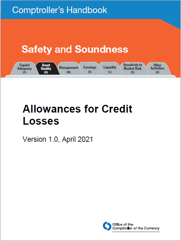 New Comptroller's Handbook: Allowances for Credit Losses Cover Image