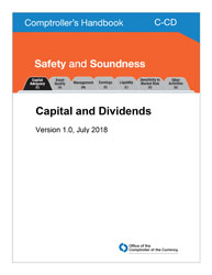 Comptroller's Handbook: Capital and Dividends Cover Image