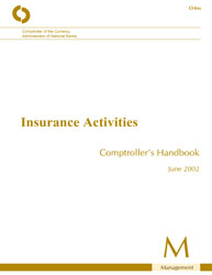 Comptroller's Handbook: Insurance Activities Cover Image