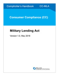 Comptroller's Handbook: Military Lending Act Cover Image