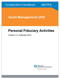 Comptroller's Handbook: Personal Fiduciary Activities Cover Image