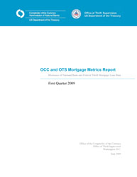 Mortgage Metrics Q1 2009 Cover Image