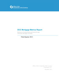 Mortgage Metrics Q3 2013 Cover Image