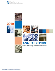 2019 Office of Minority and Women Inclusion (OMWI) Annual Report Cover Image