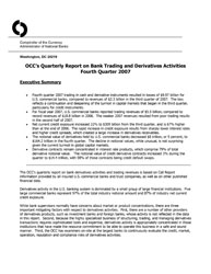 Quarterly Report on Bank Derivatives Activities: Q4 2007