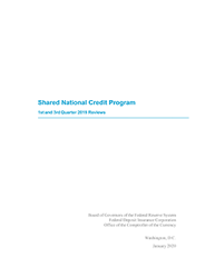 Shared National Credits 2019 Cover Image